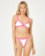 Mackenzie Bikini Bottom - Bubblegum Pink-Cream Hot on Sale