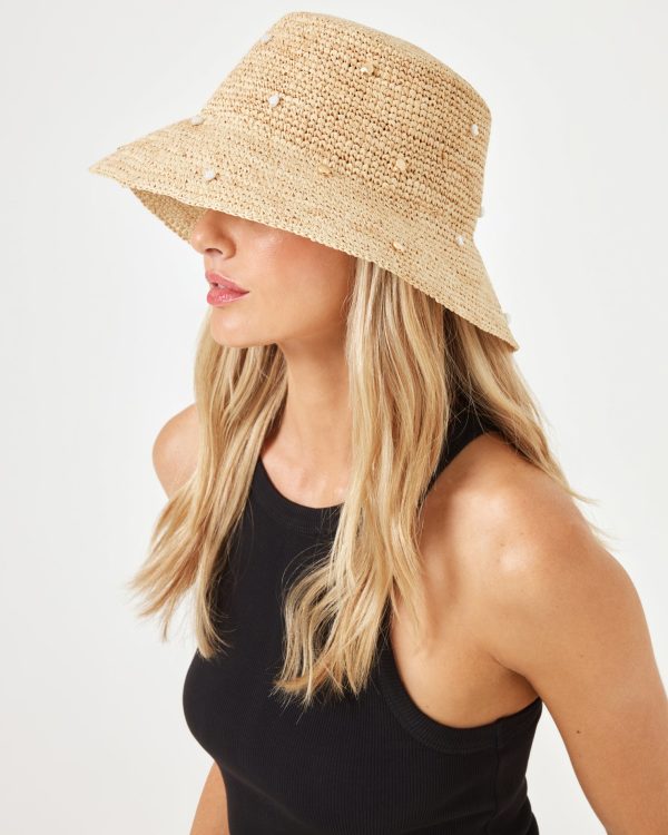 Carmel Island Hat - Natural For Cheap