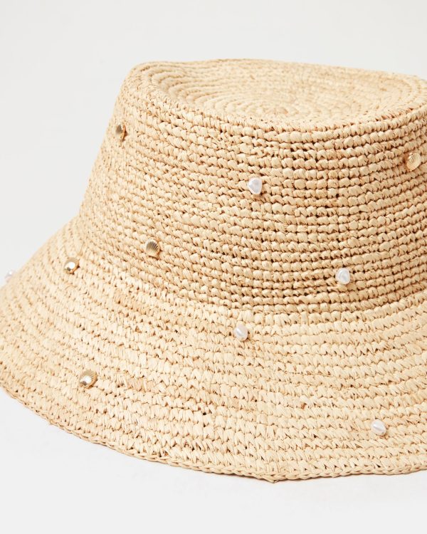 Carmel Island Hat - Natural For Cheap