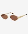 Freyrs Soho Sunglasses - Gold Cheap