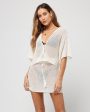 Coast Is Clear Top - Cream on Sale