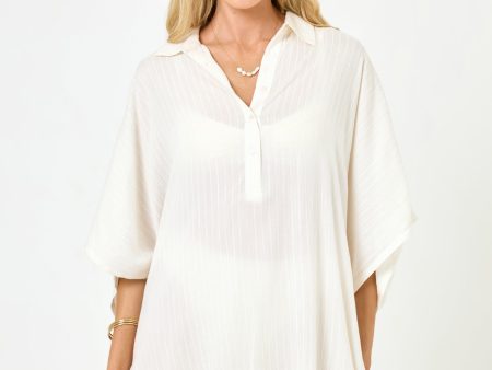 Cahuenga Coverup - Cream on Sale