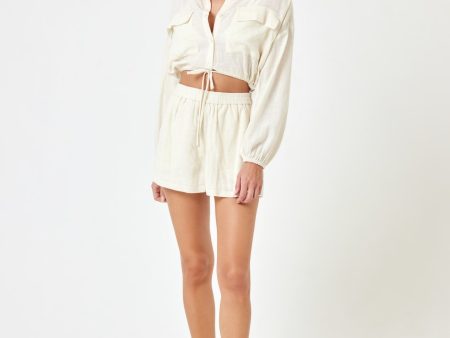 Bora Short - Cream Hot on Sale