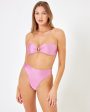 LSPACE X Anthropologie Frenchi Bikini Bottom - Pink Lady For Sale