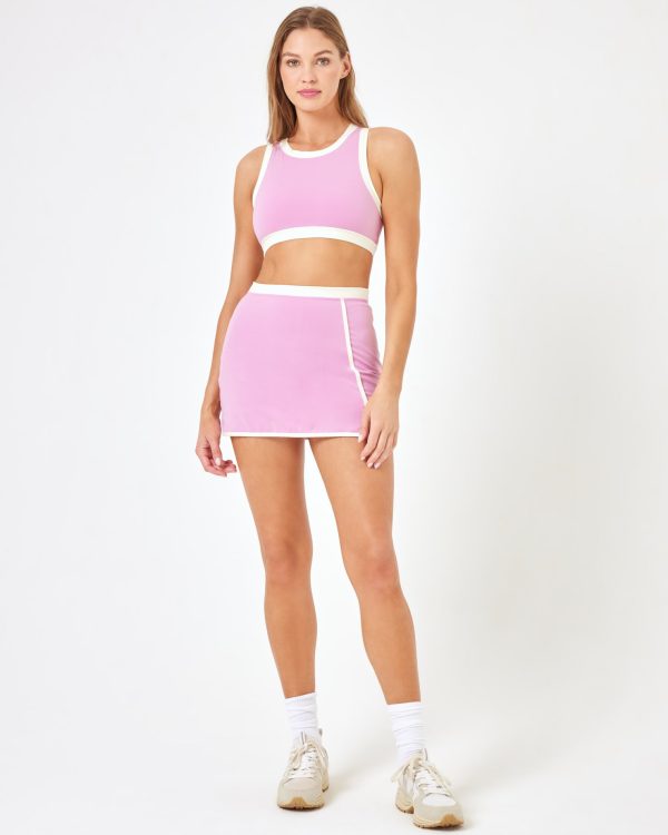 LSPACE X Anthropologie Campbell Skort - Pink Lady Discount