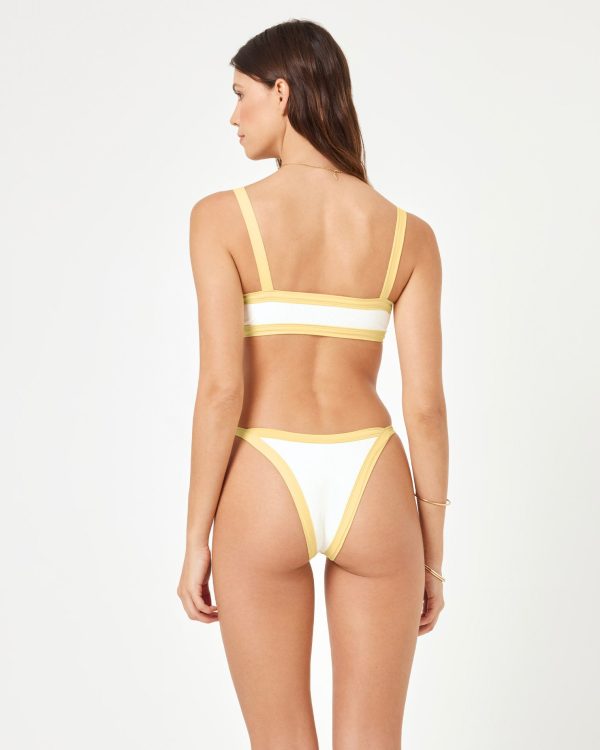 Mackenzie Bikini Bottom - Cream-Daisy Online Hot Sale